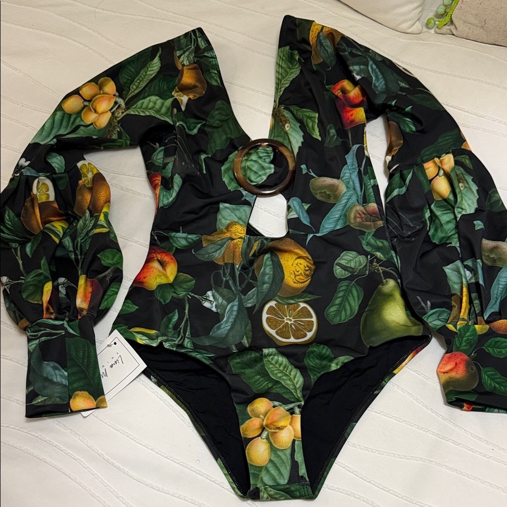Floral Long Sleeve Bodysuit
